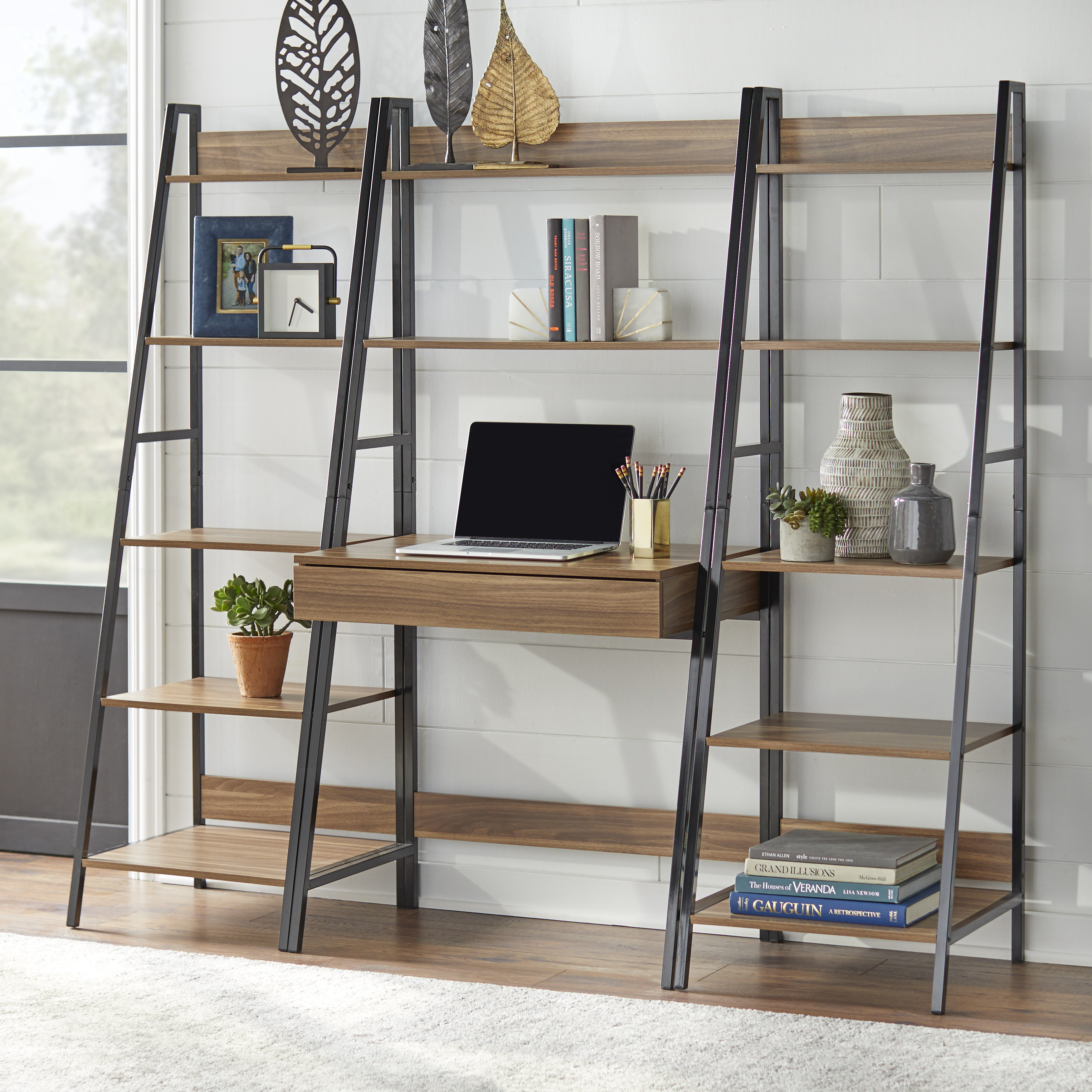 Metal ladder desk discount